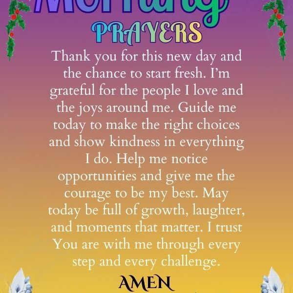 Good Morning Prayer images