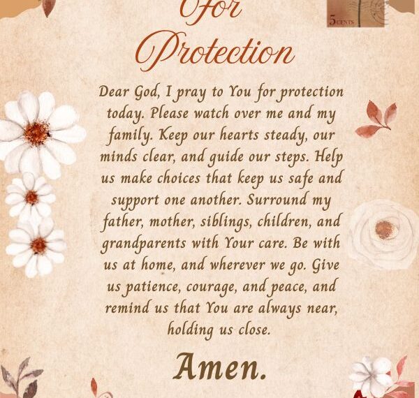 Prayers for protection