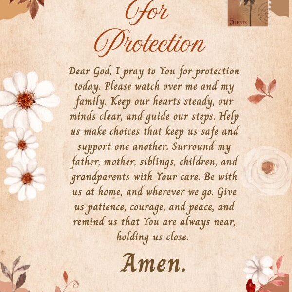 Prayers for protection