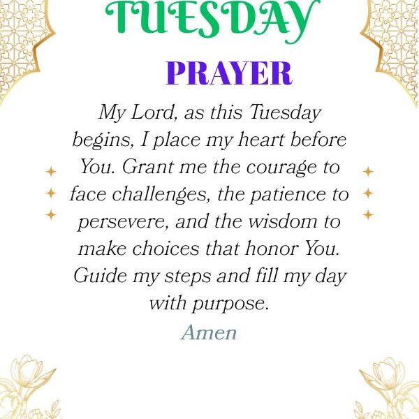 Tuesday Prayer