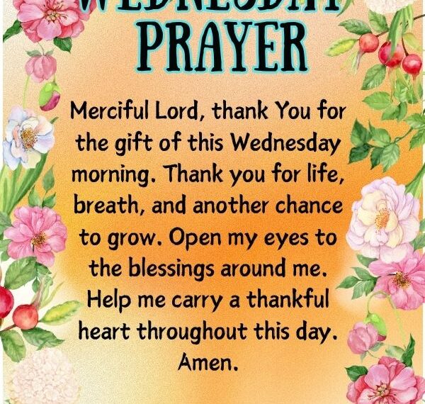 Wednesday prayer