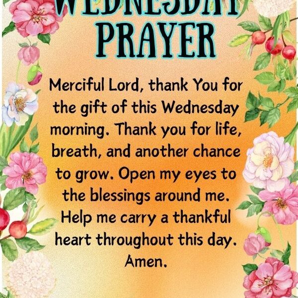 Wednesday prayer