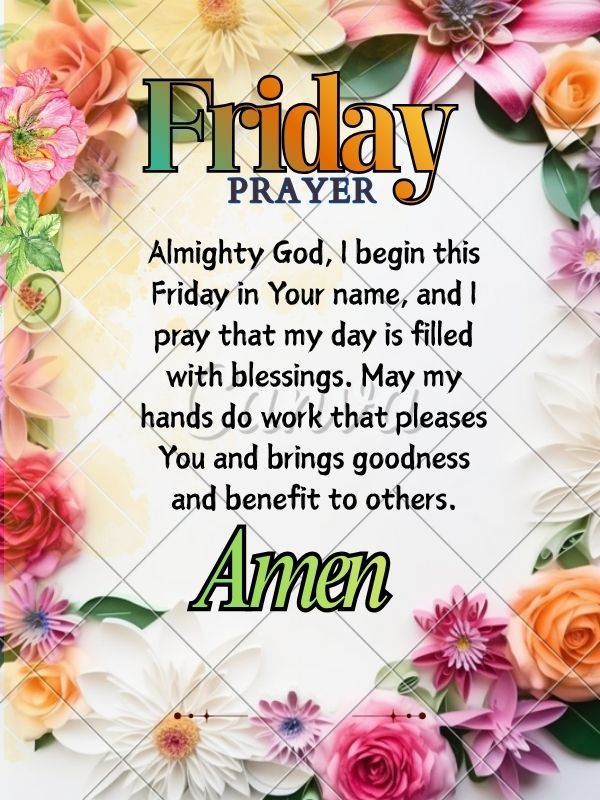 Friday Prayers and blessings