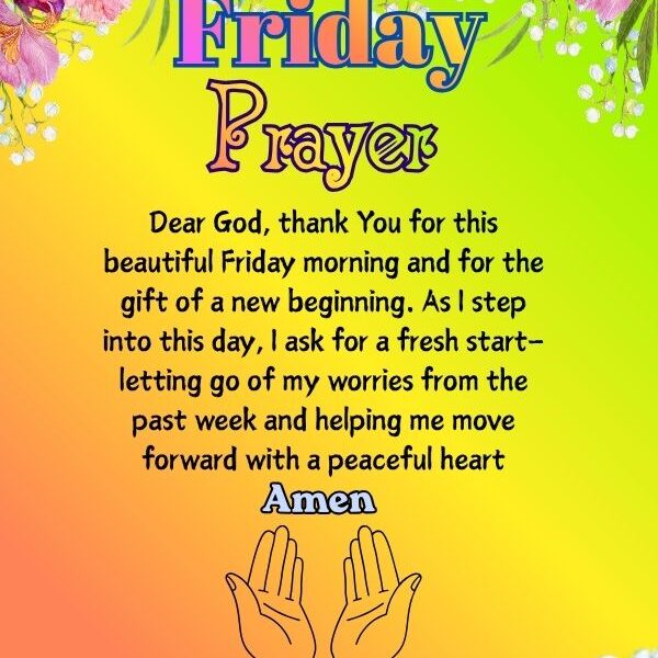 Friday morning prayer