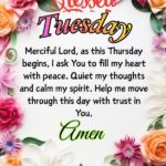 Good morning Tuesday prayer