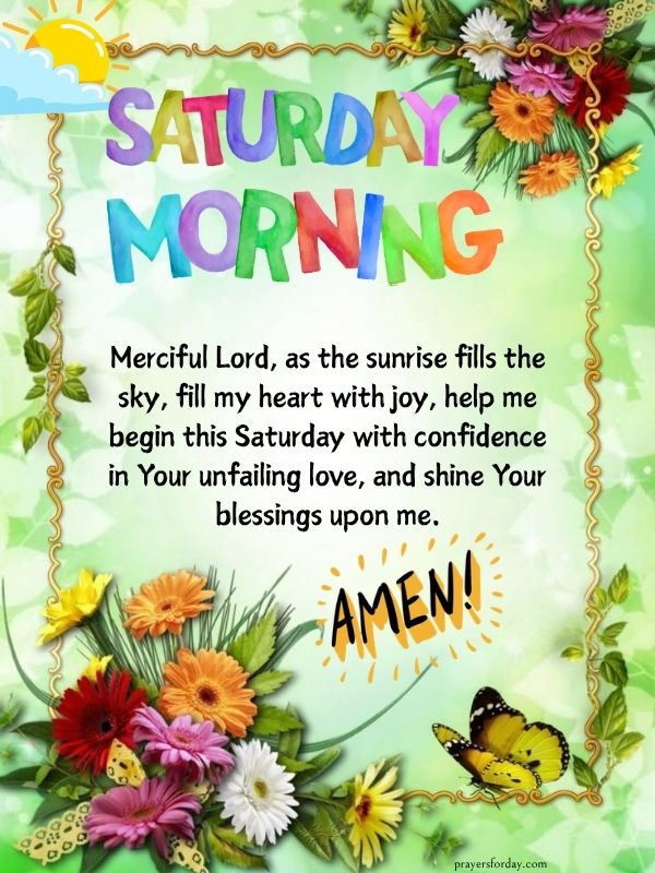 Read more about the article 140+ Saturday Prayers and Blessings for a Peaceful Weekend