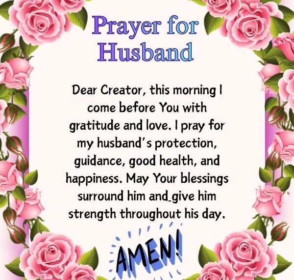 Prayers for Husband