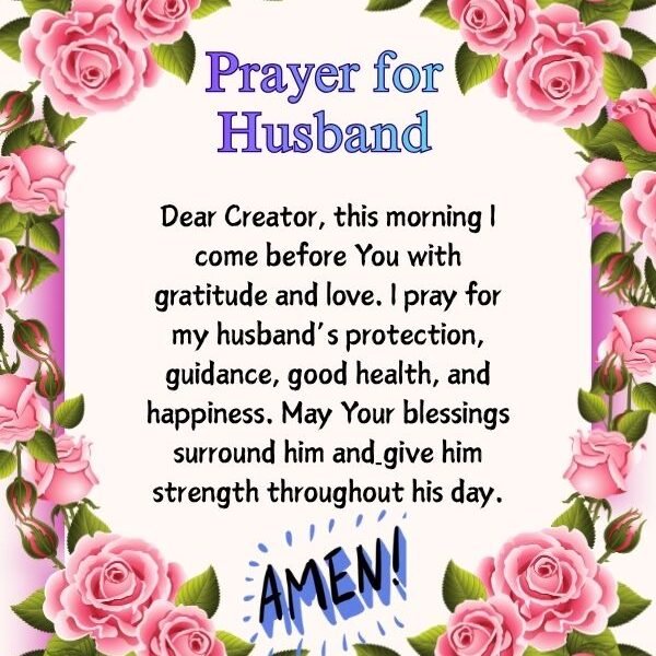 Prayers for Husband