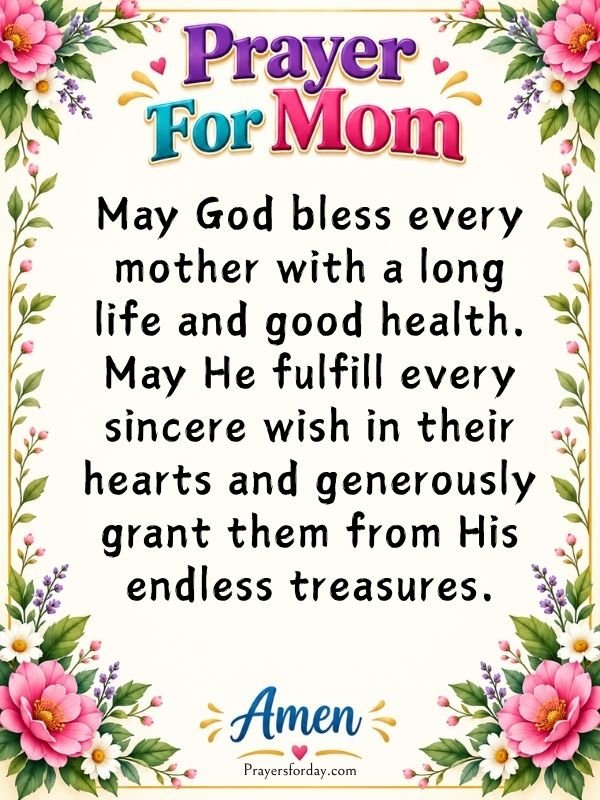 Prayers for moms